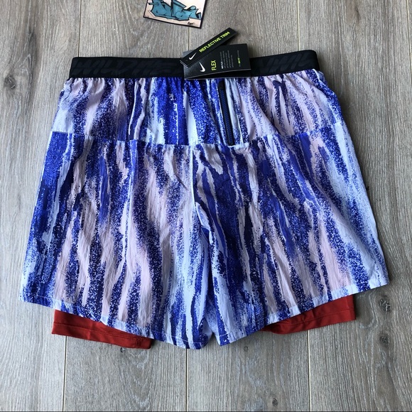 Nike Running Flex Stride Wild Run 2 in 1 Shorts DA1150-057 - Picture 4 of 5